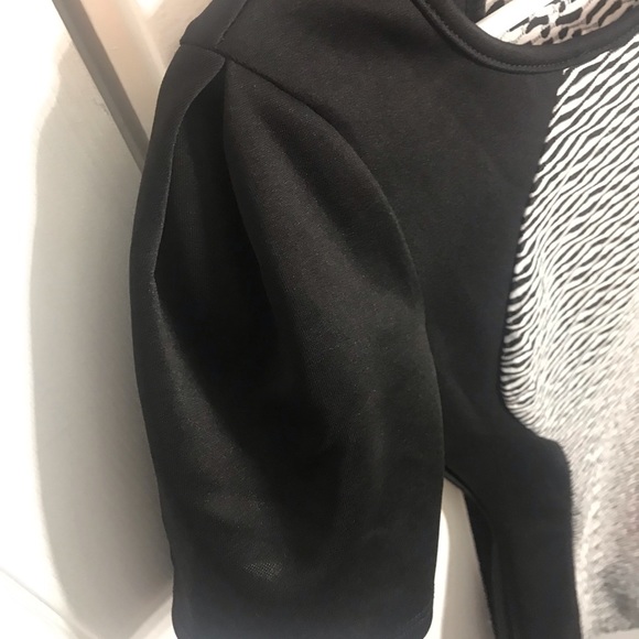 AKIRA DRESS- Bodycon Going out Dress, Black and White slimming BBL Dress - Picture 8 of 8